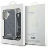Guess GUHCP16SHC4SEK iPhone 16 6.1      czarny/black hardcase Crossbody Cord 4G Print